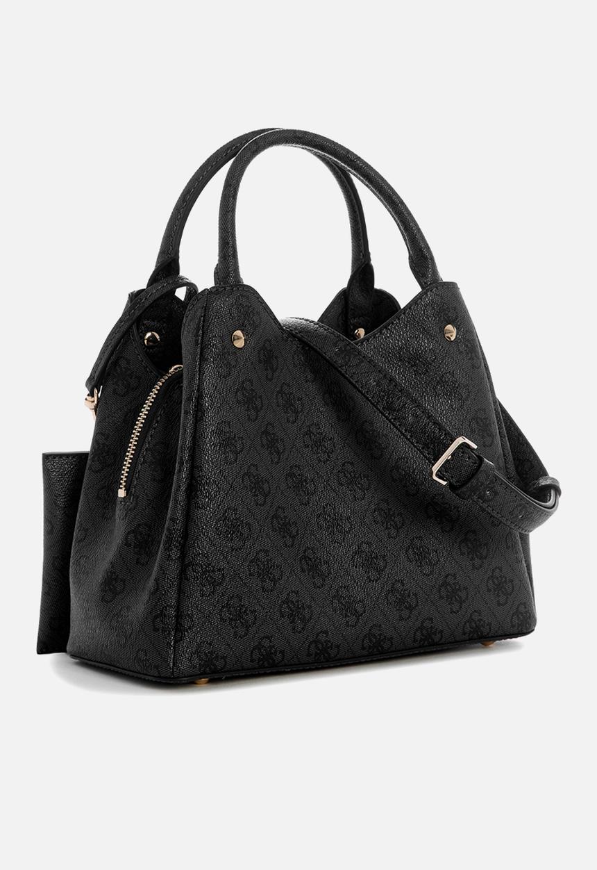 GUESS - Lorella Logo Tote -Coal Logo