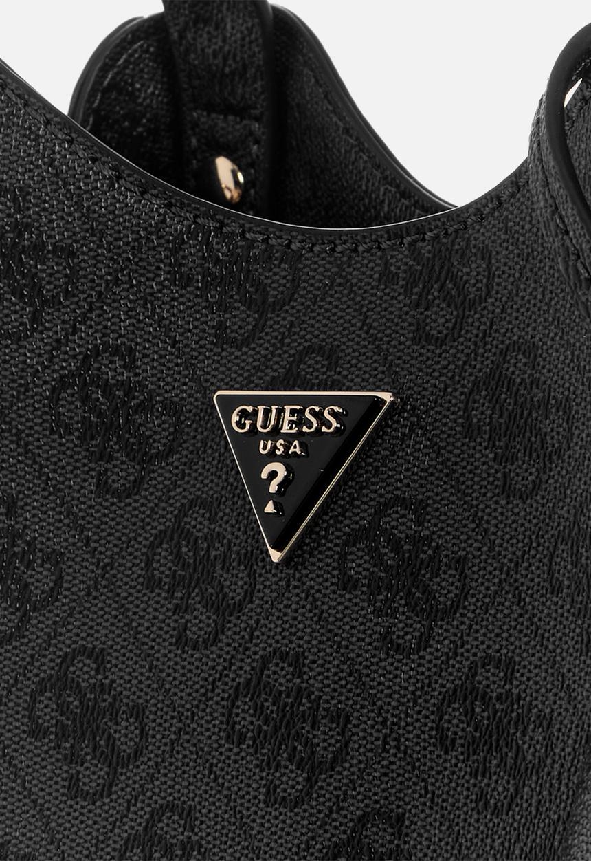 GUESS - Lorella Logo Tote -Coal Logo