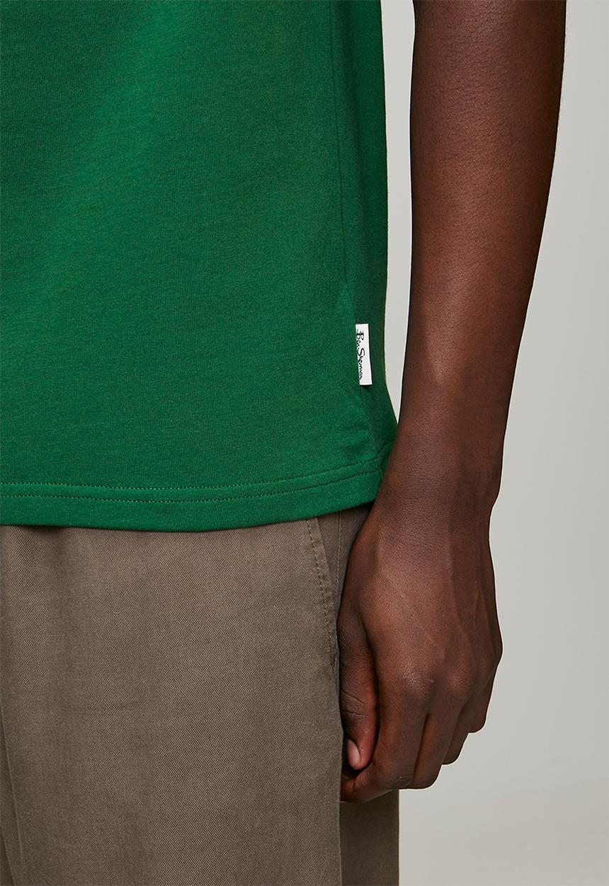 Ben Sherman - Happy Bears Chenille Applique 260Gsm - Forest Green