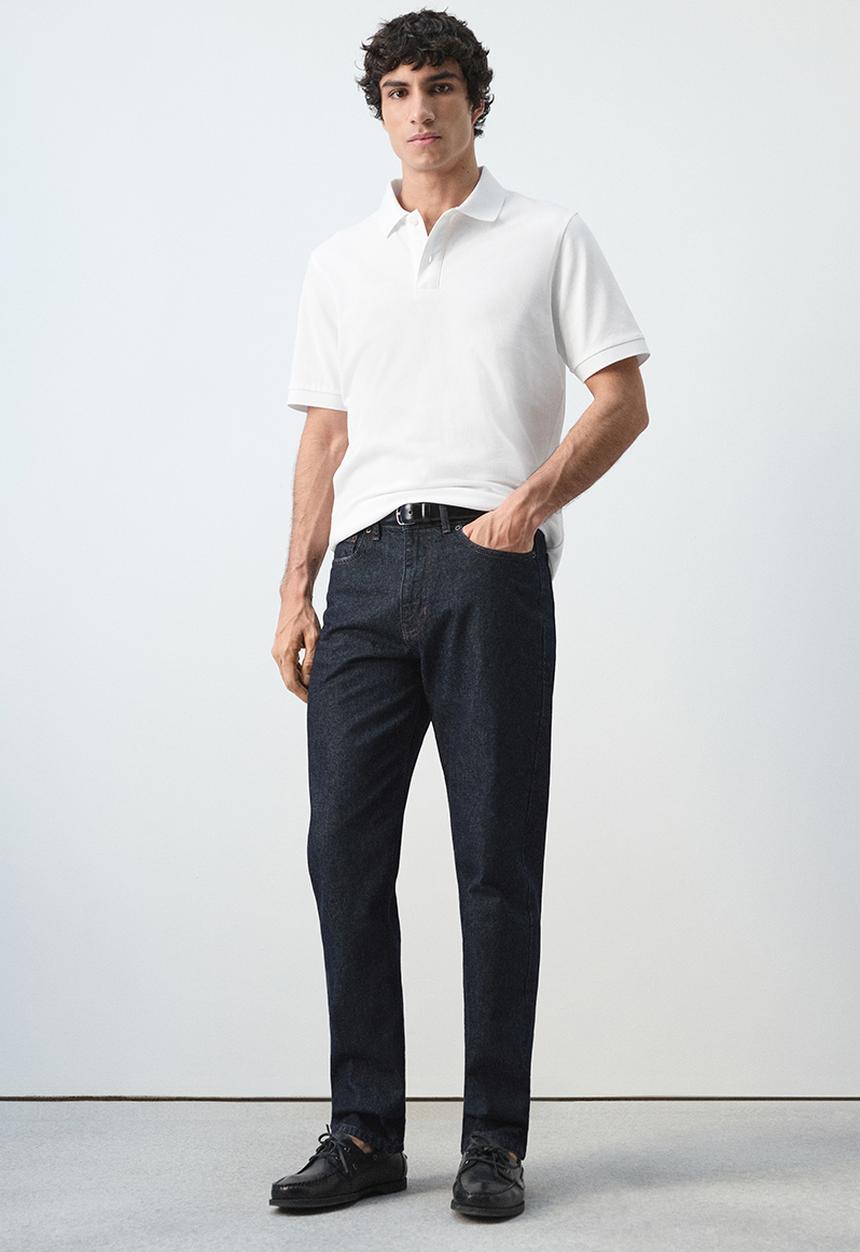 MANGO - Poloshirt Rea - White