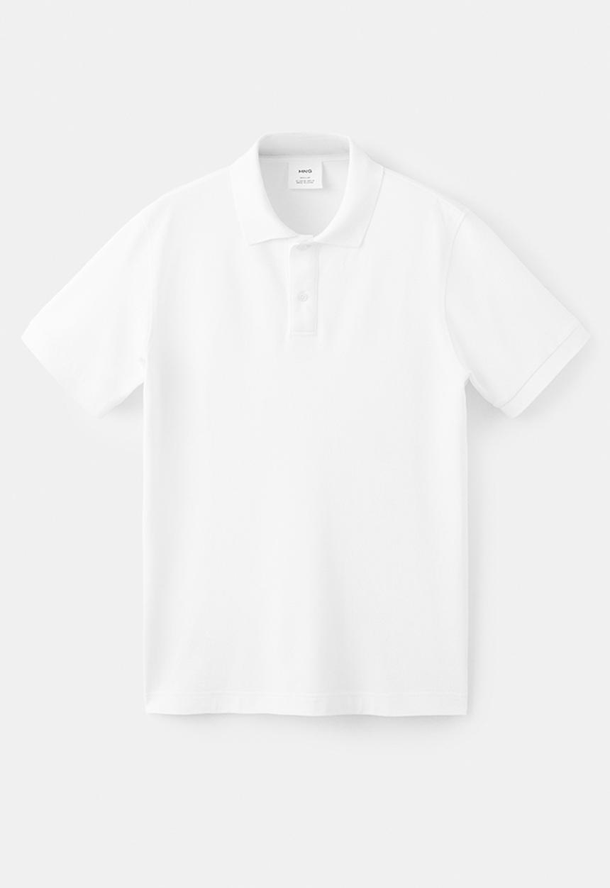 MANGO - Poloshirt Rea - White