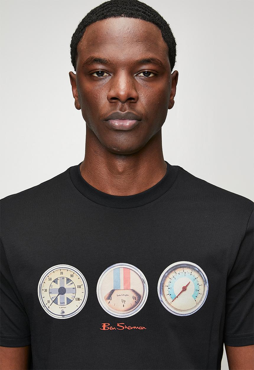 Ben Sherman - Speed Tee Shirt - Black