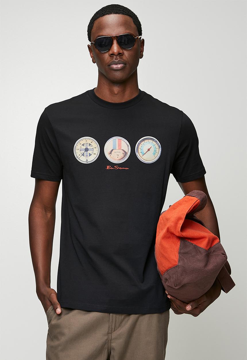 Ben Sherman - Speed Tee Shirt - Black