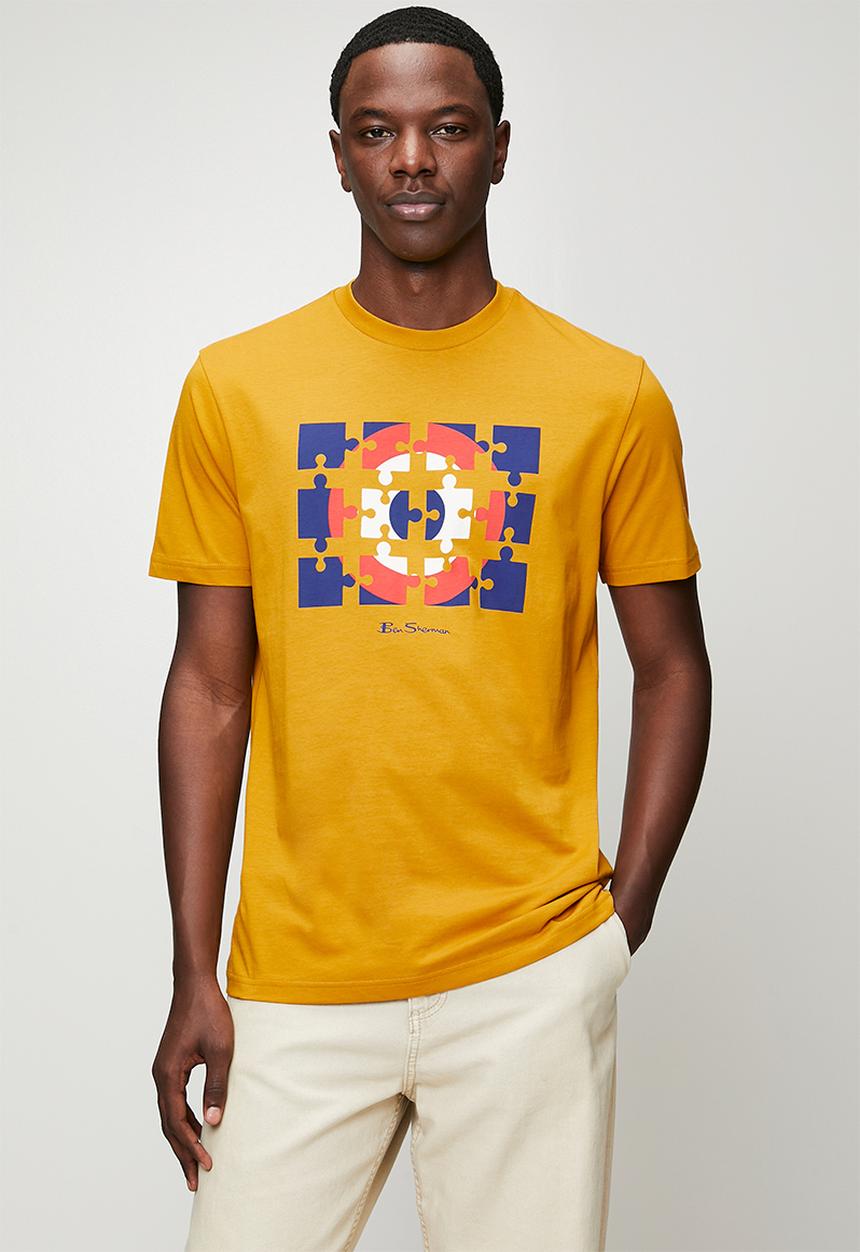 Ben Sherman - Puzzle Target Tee Shirt - Dijon