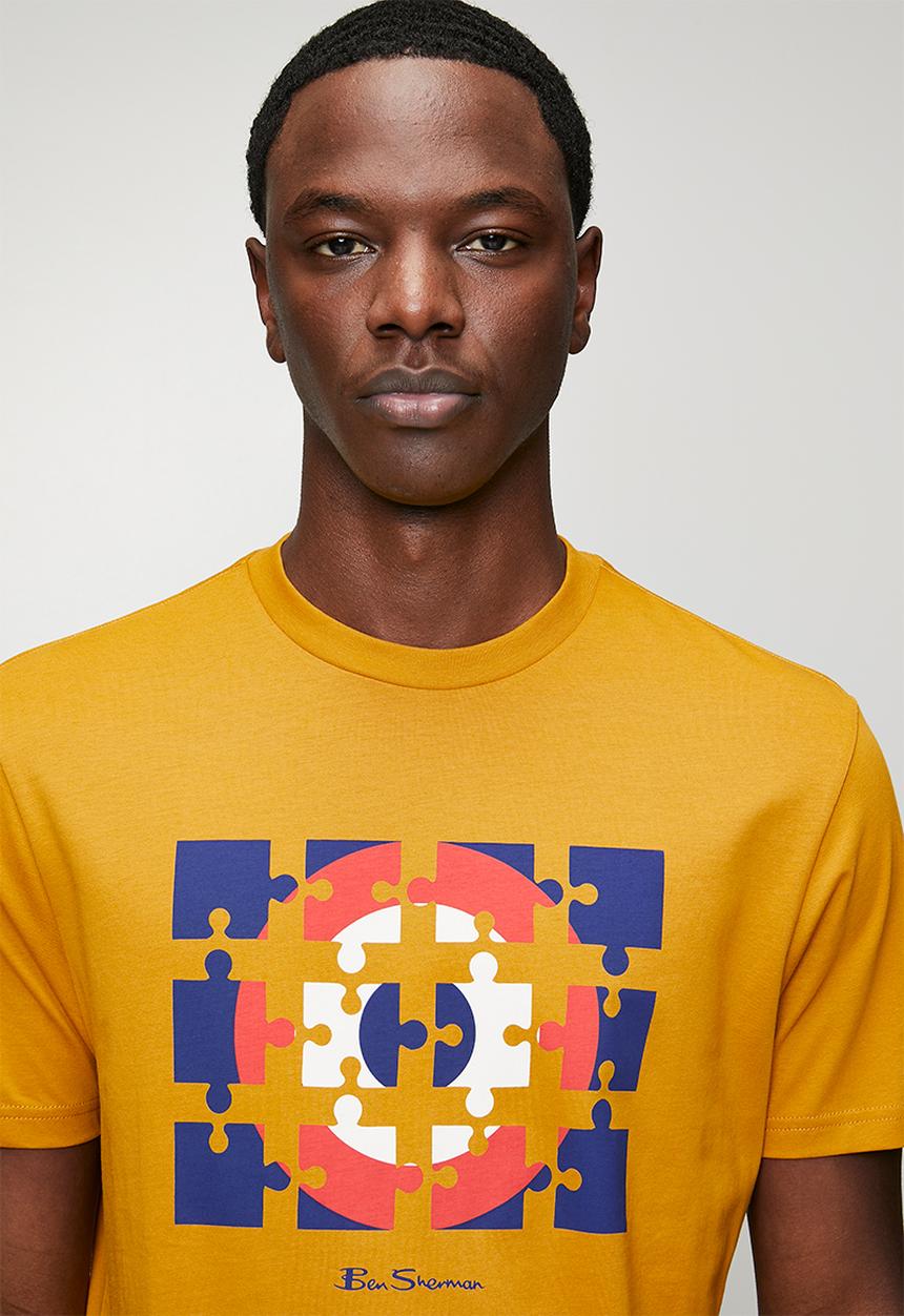 Ben Sherman - Puzzle Target Tee Shirt - Dijon