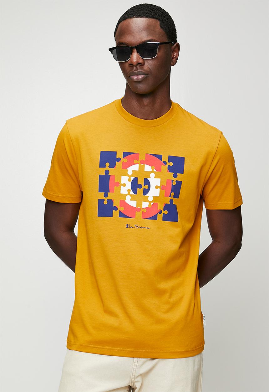 Ben Sherman - Puzzle Target Tee Shirt - Dijon