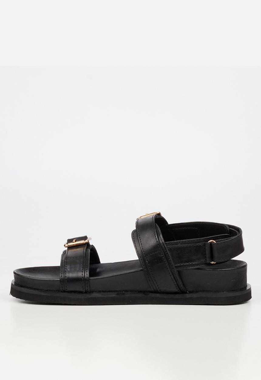 Nicci Tyler - Mariella 1 Leather Slingback Sandal - Black