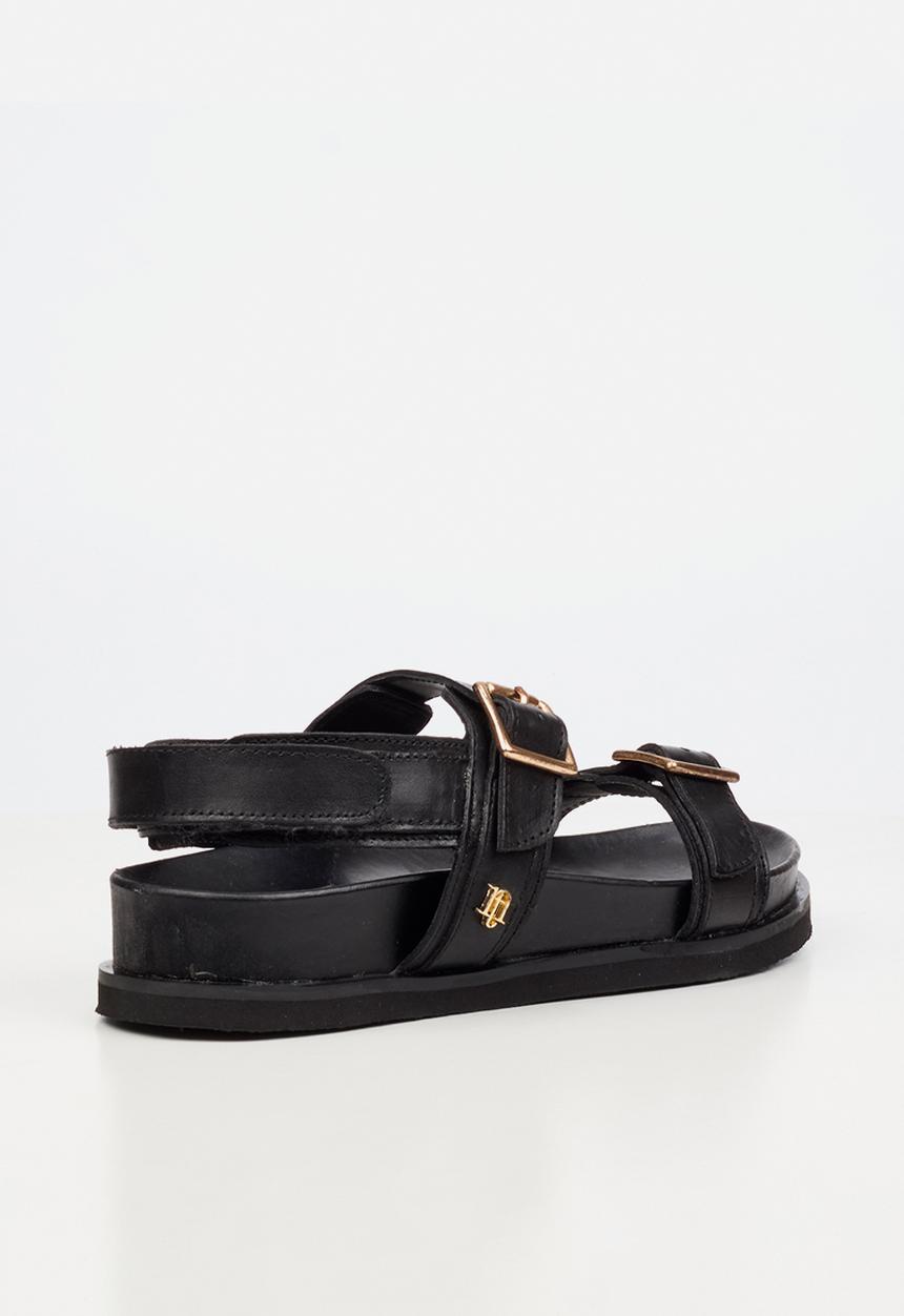 Nicci Tyler - Mariella 1 Leather Slingback Sandal - Black