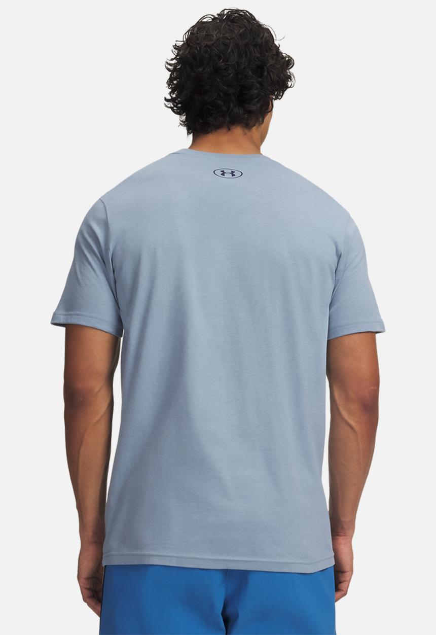 Under Armour - UA Logo Wordmark Short-Sleeve Tee - Blue