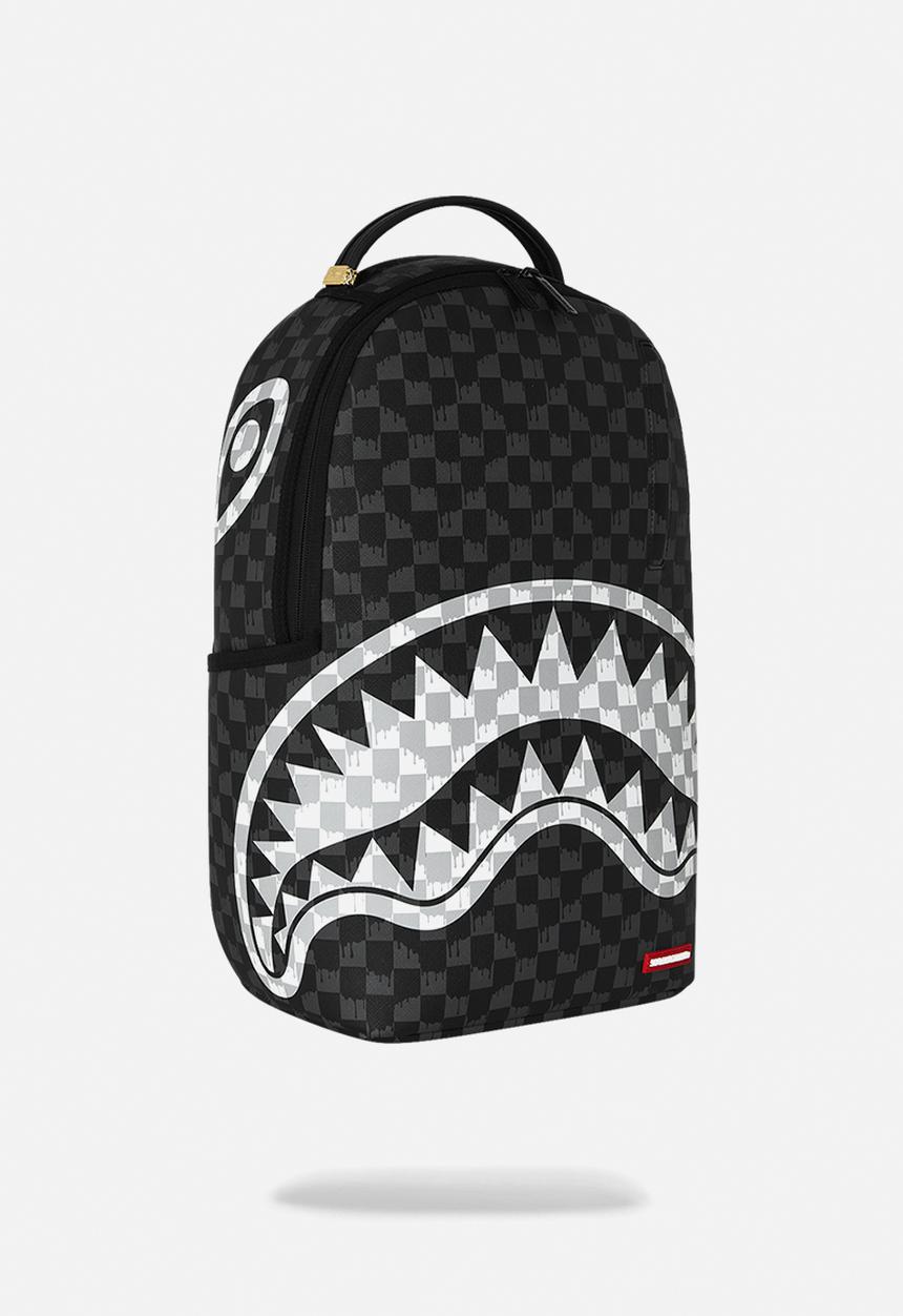 Sprayground - Drip Check Shark Backpack - Black Multi