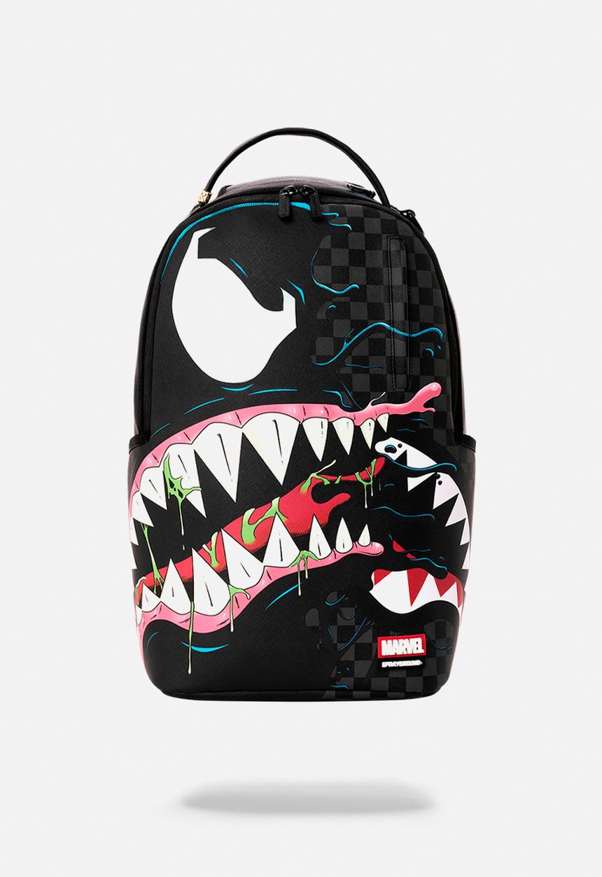 Sprayground - Marvel Spiderman Venom Sharkmouth - Black Multi