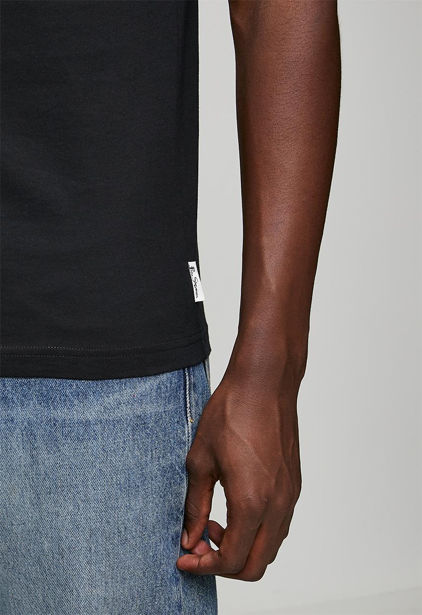 Ben Sherman - Cassette Stack Tee Shirt - Black