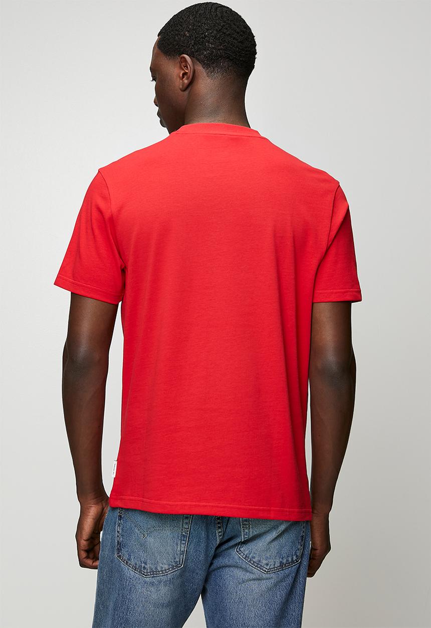 Ben Sherman - Brit Trio Bulldog Tee Shirt 260Gsm  - Red