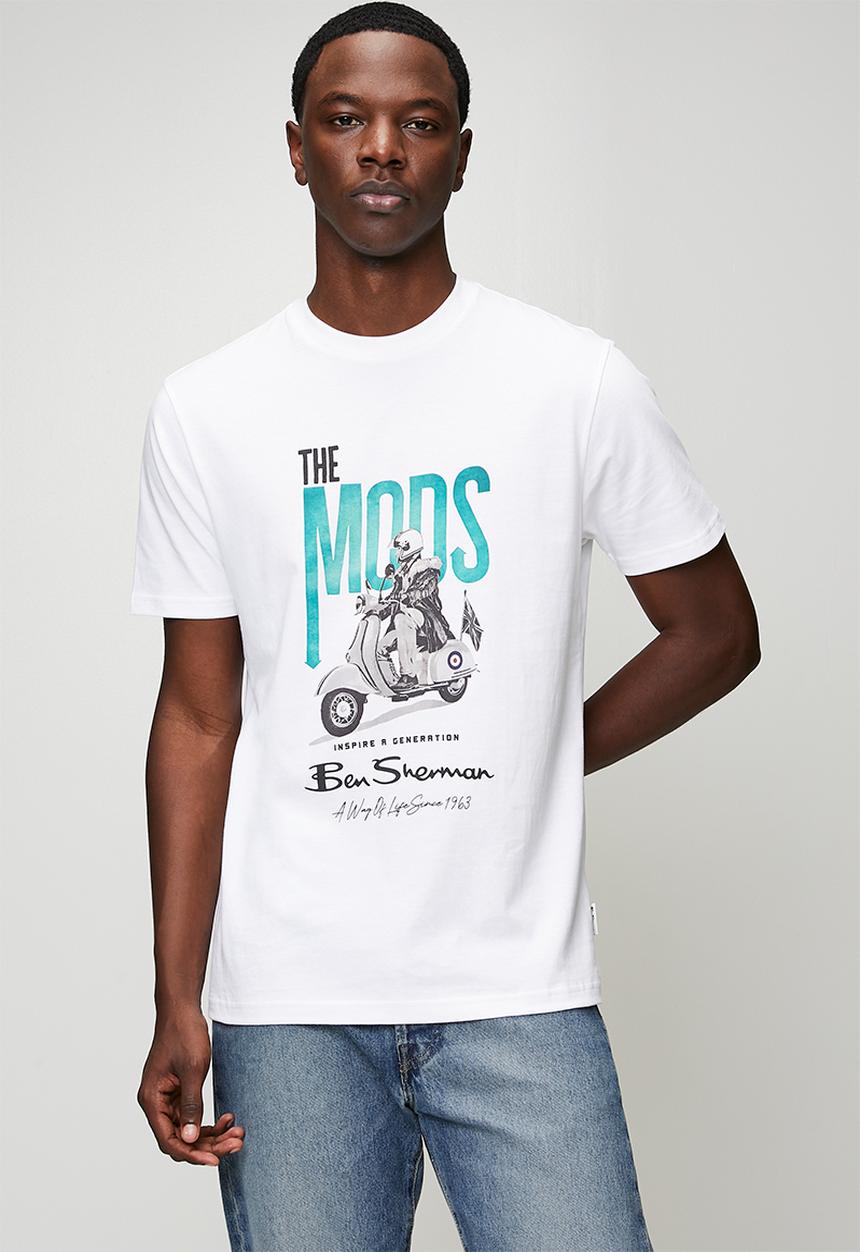 Ben Sherman - The Mods Generation Tee Shirt - White