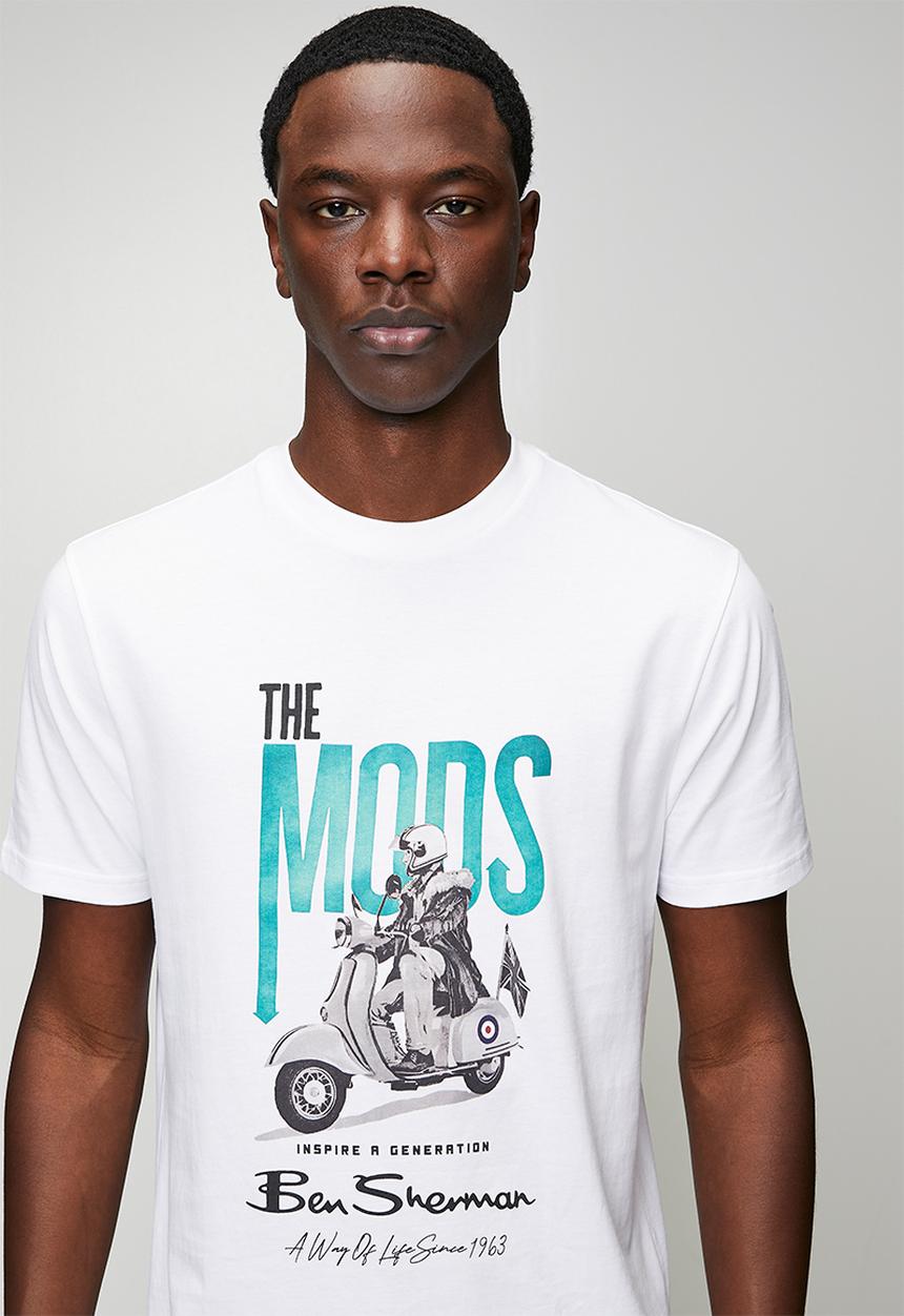 Ben Sherman - The Mods Generation Tee Shirt - White