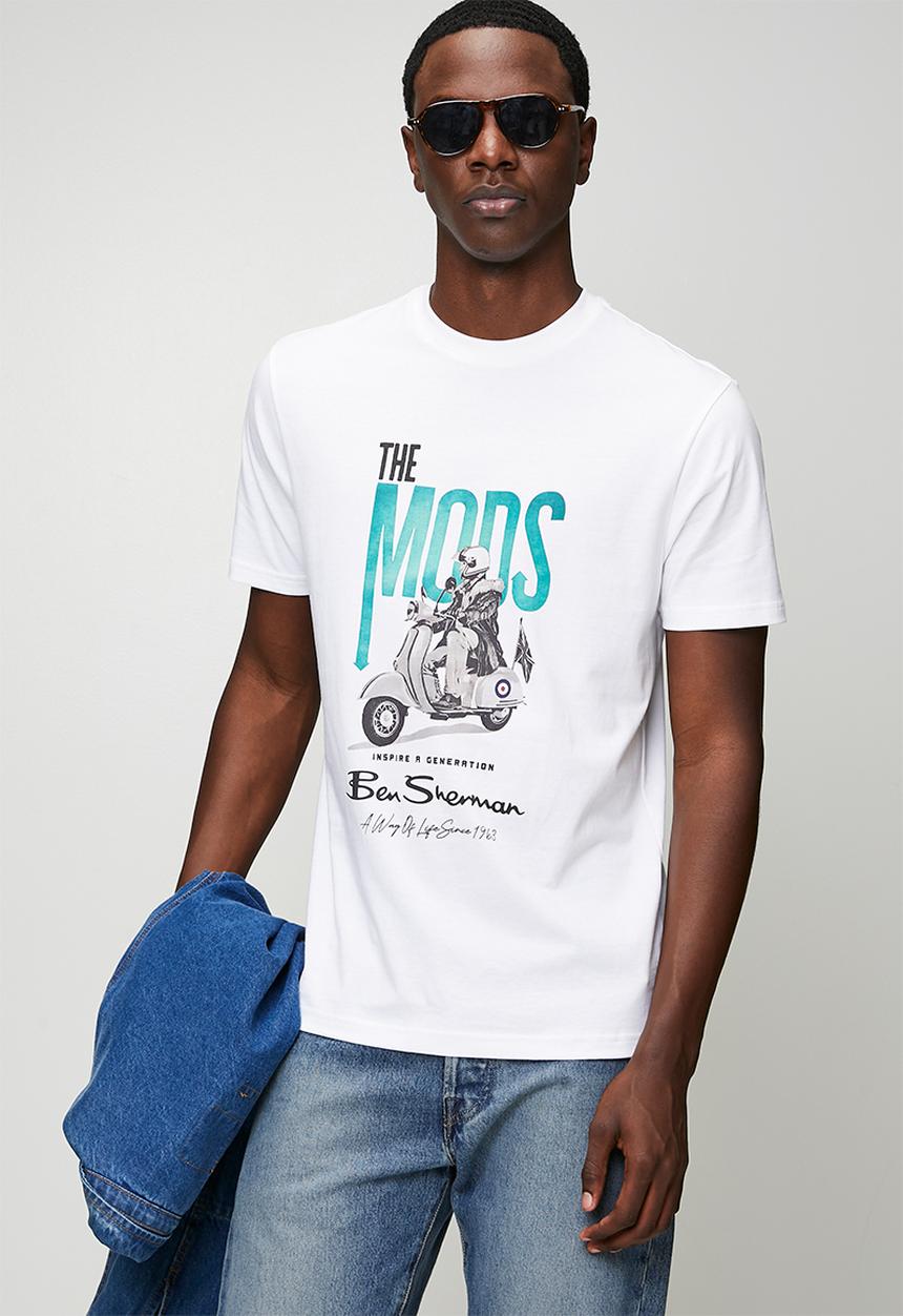 Ben Sherman - The Mods Generation Tee Shirt - White