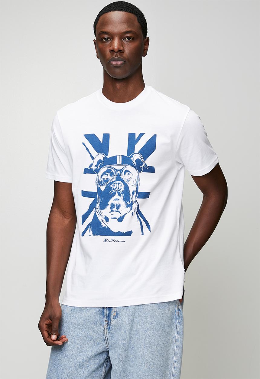 Ben Sherman - Bulldog Tee Shirt - White