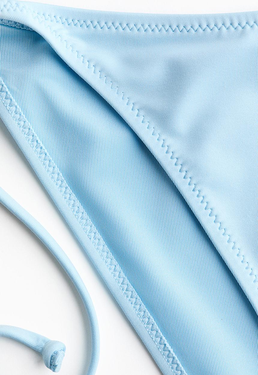 H&M - Tie tanga bikini bottoms - light blue
