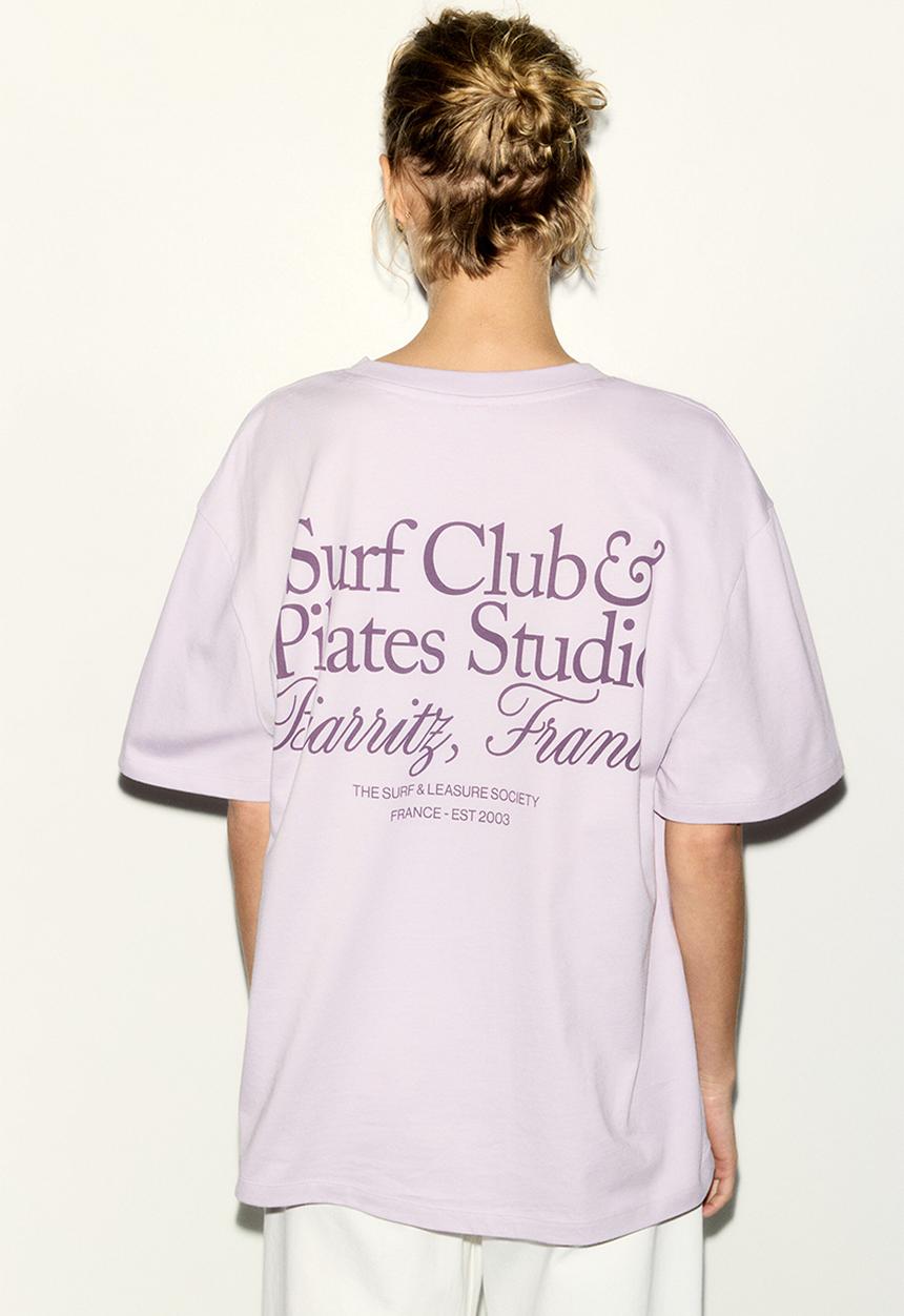 H&M - Oversized t-shirt - light purple/surf