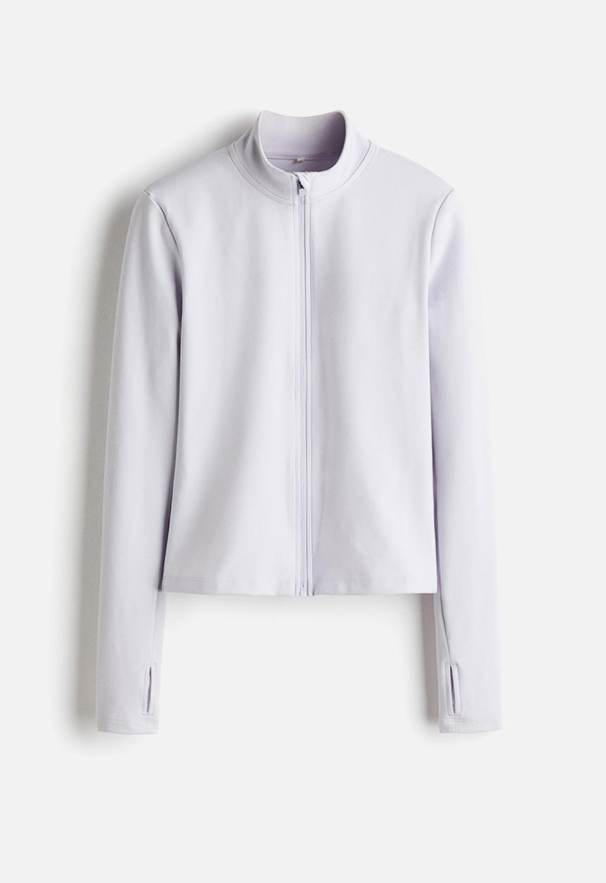 H&M - Zip-through sports jacket with softmove™ - lilac