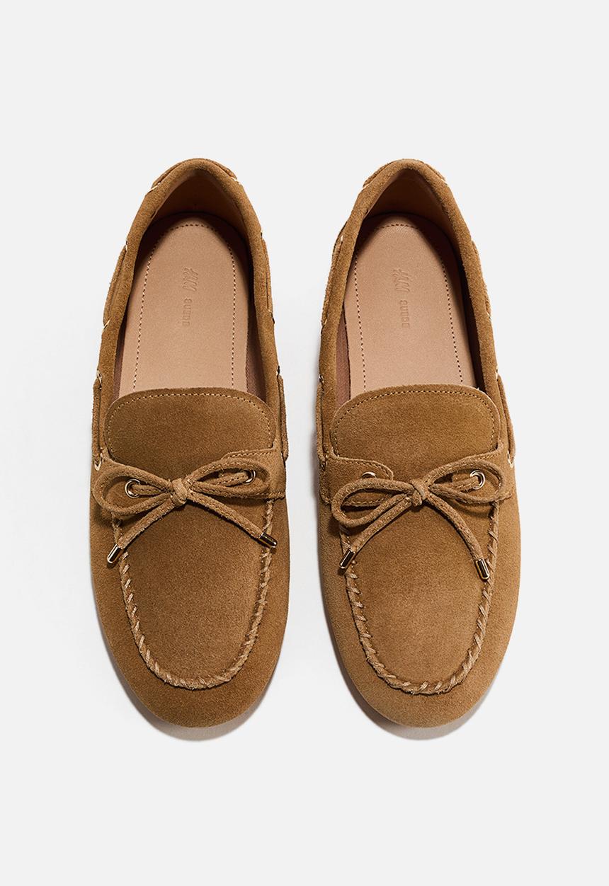 H&M - Deck shoes - dark beige
