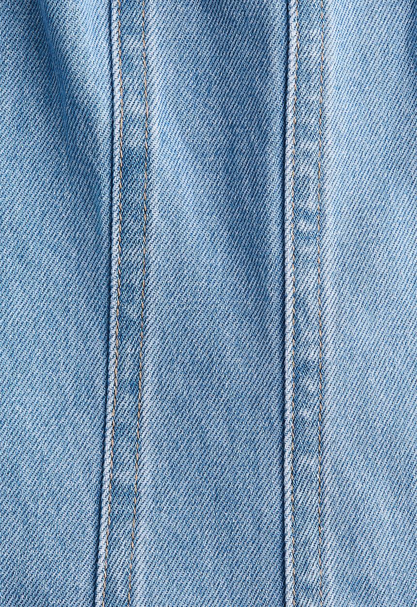 H&M - Denim midi dress - light denim blue