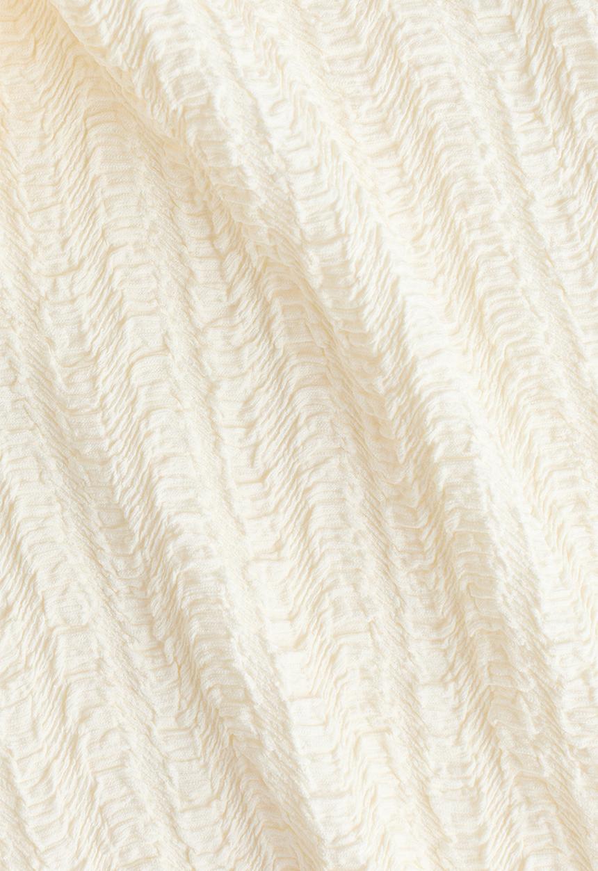 H&M - Textured jersey trousers - cream