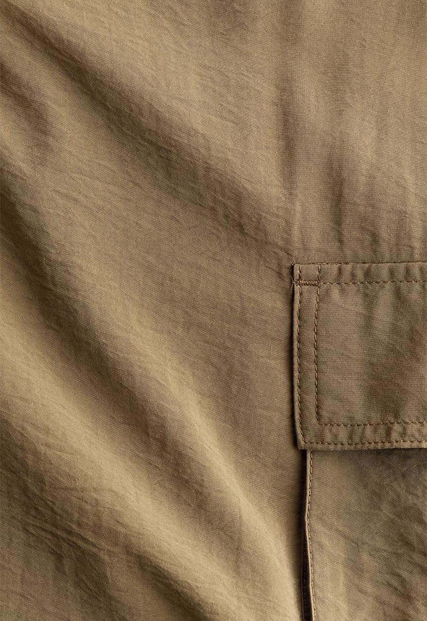 H&M - Wide cargo trousers - khaki green