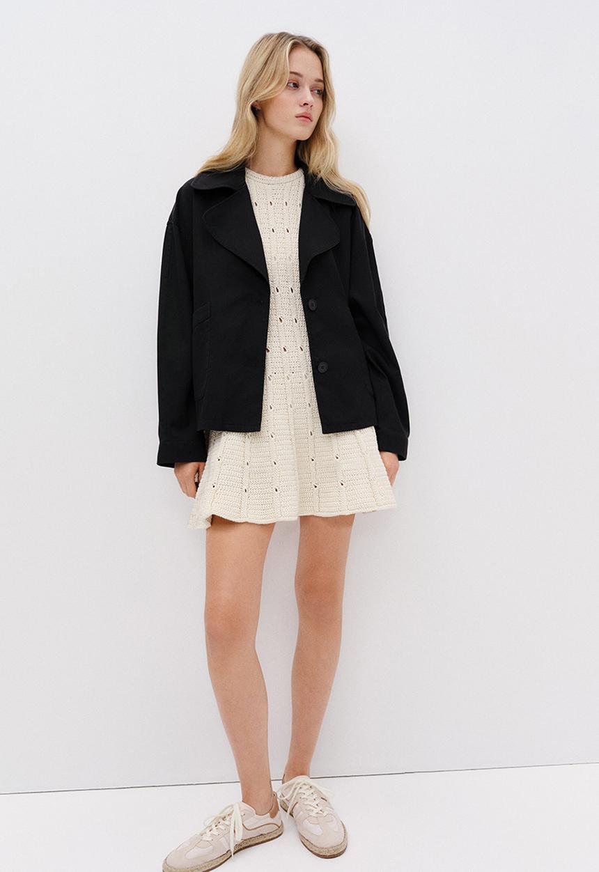 H&M - Twill jacket - charcoal grey