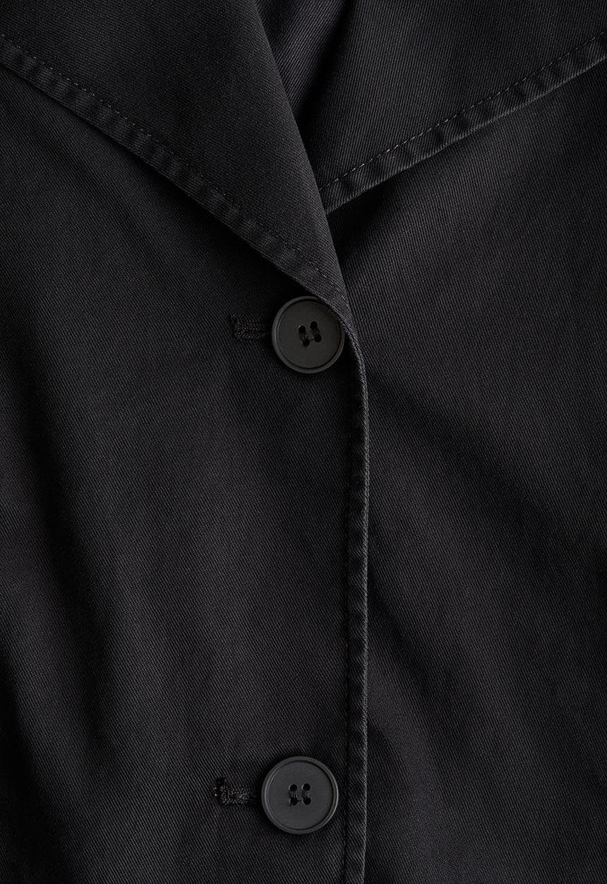 H&M - Twill jacket - charcoal grey