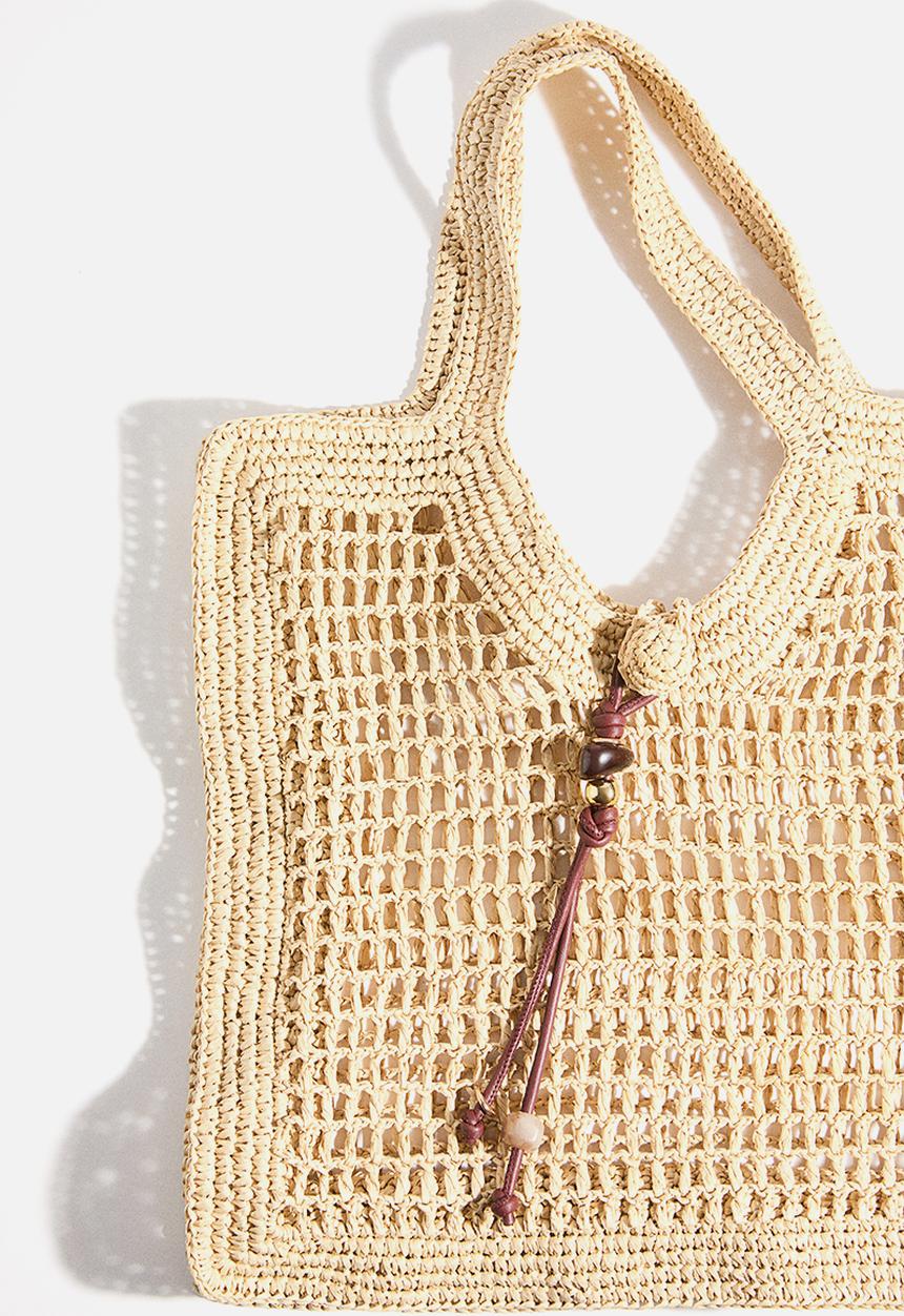 H&M - Straw tote bag - beige