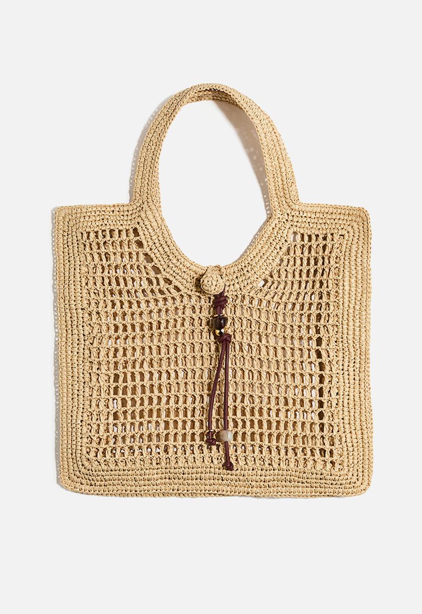 H&M - Straw tote bag - beige