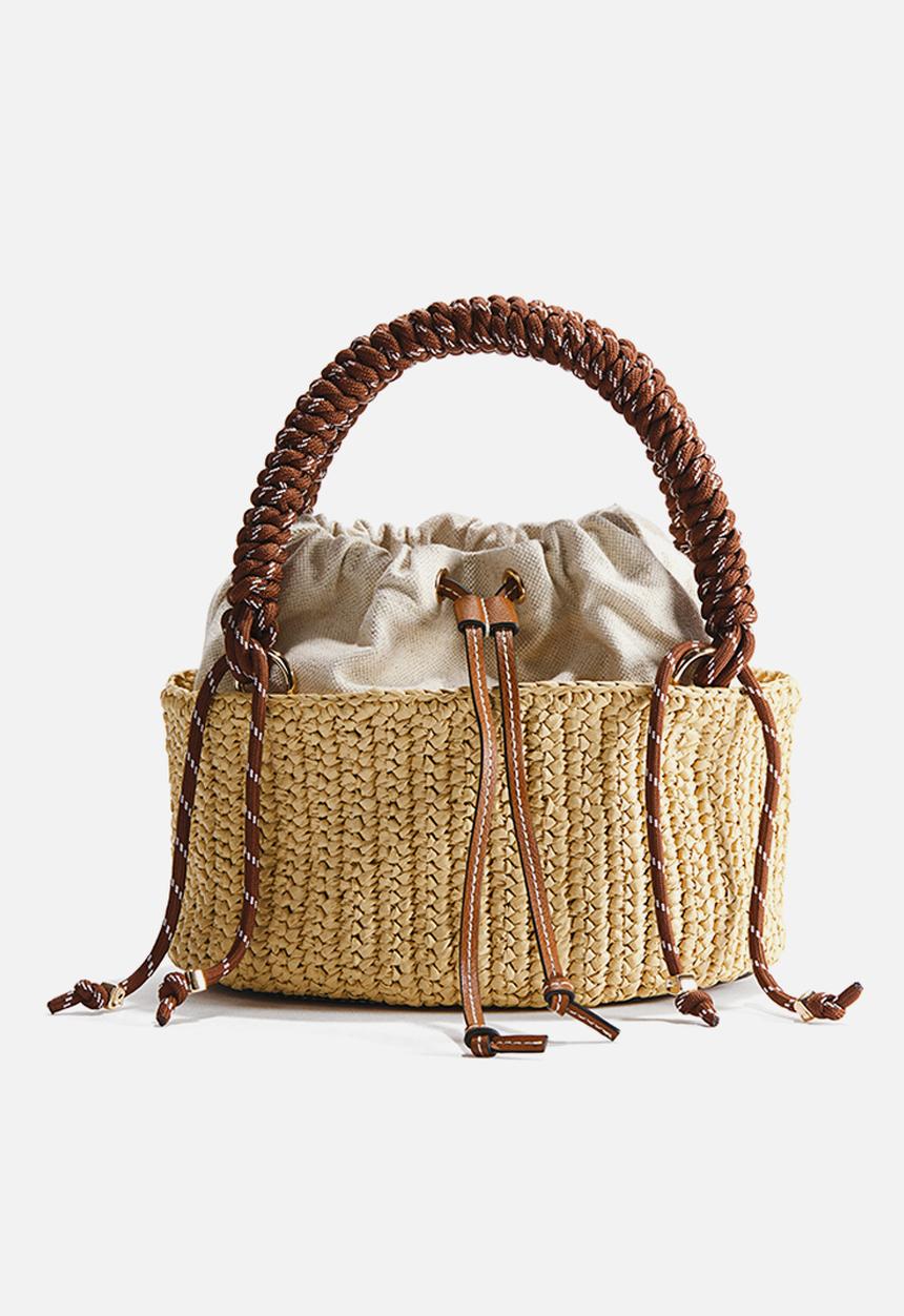 H&M - Straw tote bag - beige