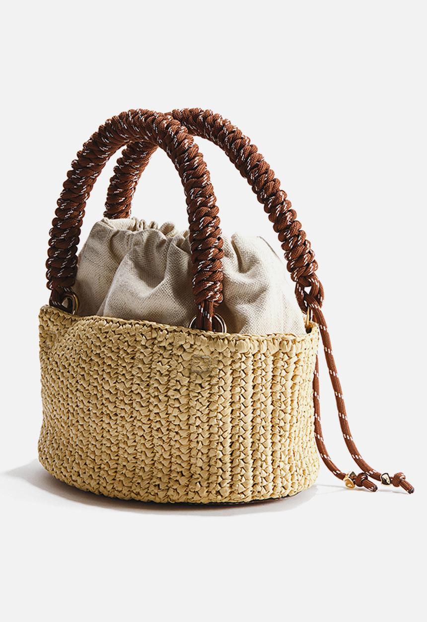 H&M - Straw tote bag - beige