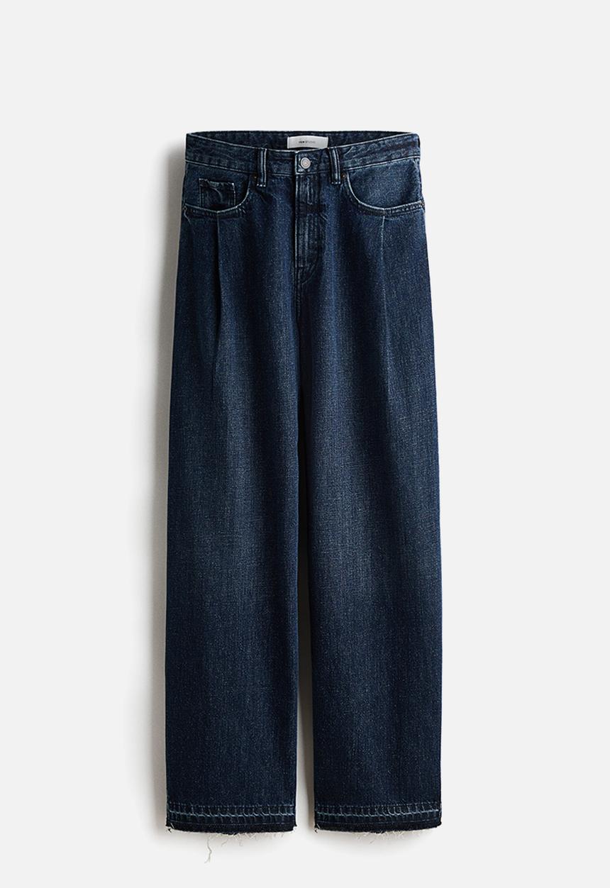 H&M - H&M Studio:  Wide-leg jeans - denim blue