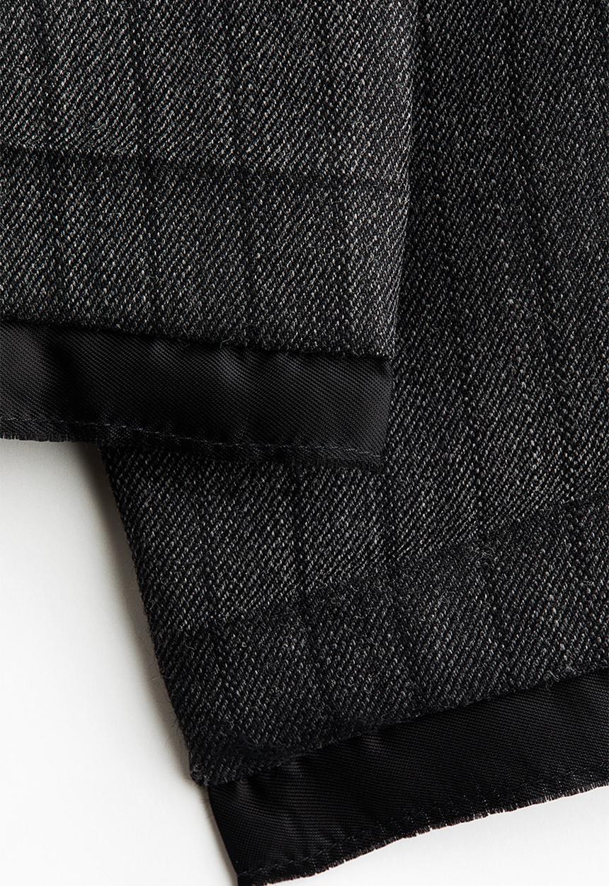 H&M - H&M Studio:  Single-breasted wool blazer - dark grey marl