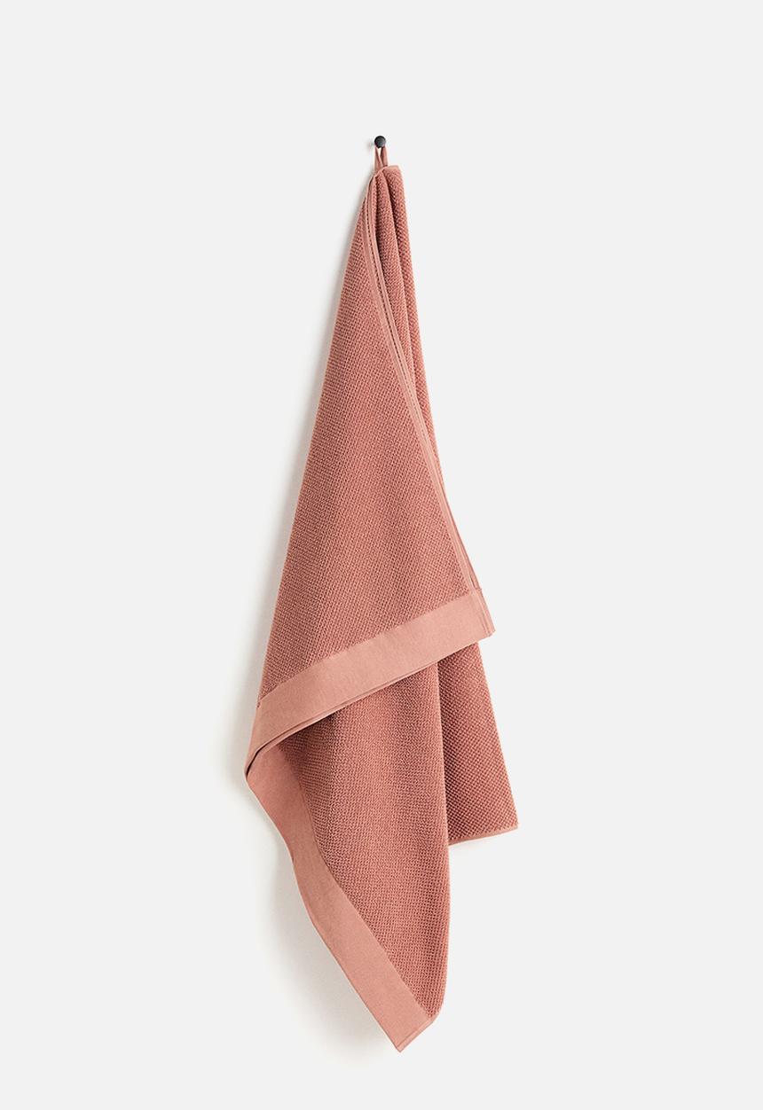 H&M - Cotton terry bath sheet - orange