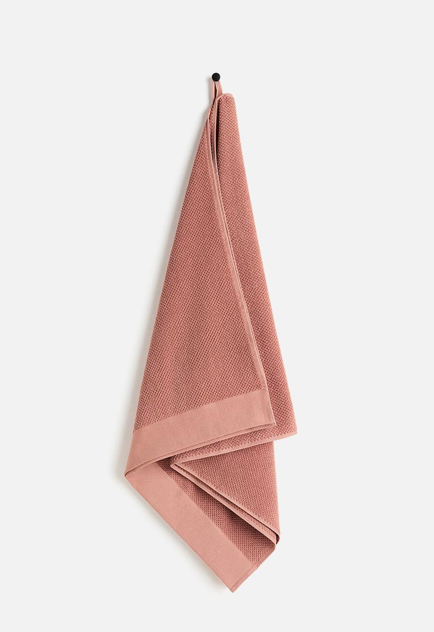 H&M - Cotton terry bath towel - orange