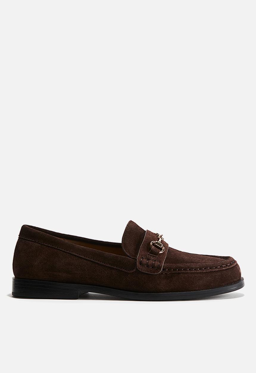 H&M - Suede loafers - dark brown