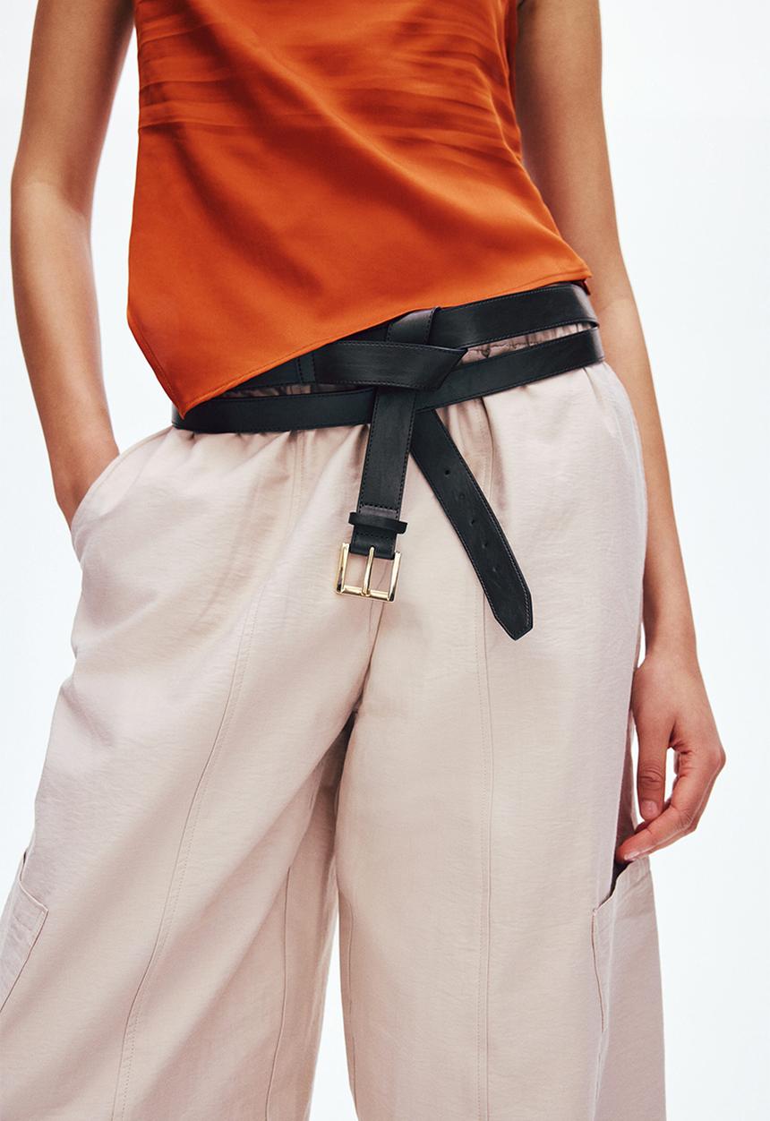 H&M - Balloon cargo trousers - beige