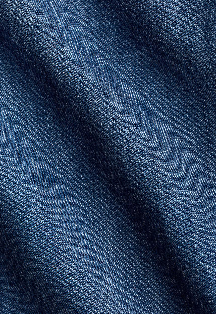 H&M - Denim halterneck top - denim blue