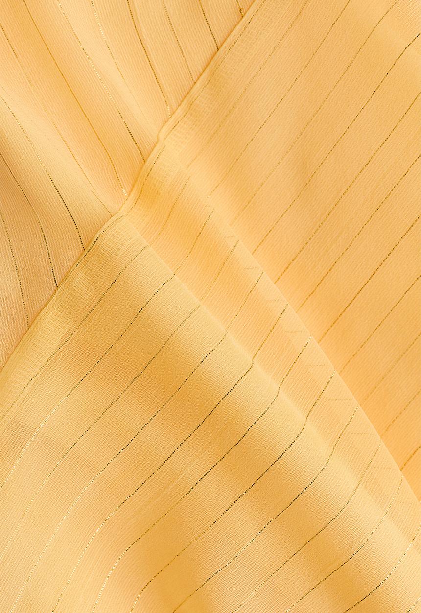 H&M - Shimmering strappy dress - yellow