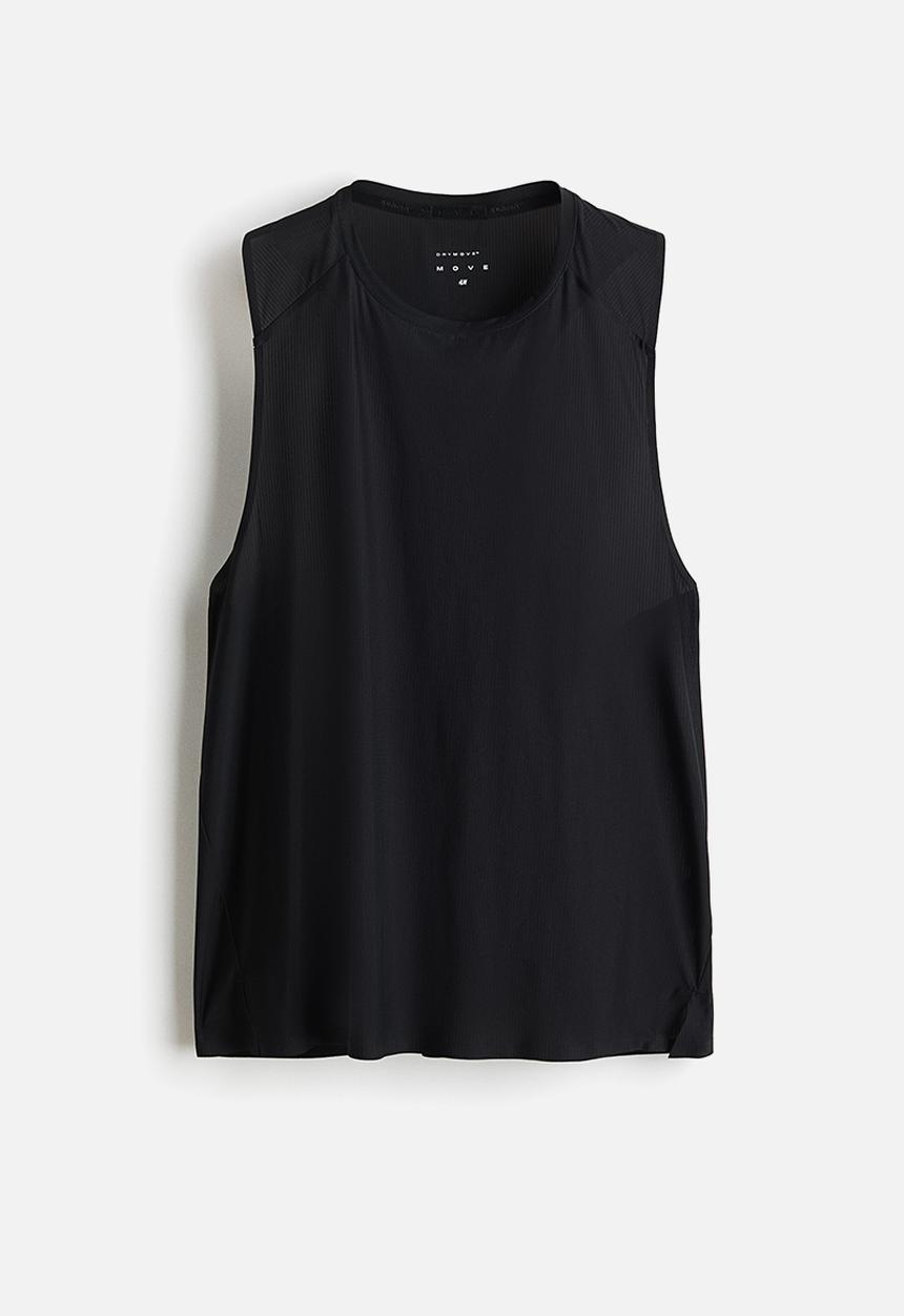 H&M - Sports vest top with drymove? - black