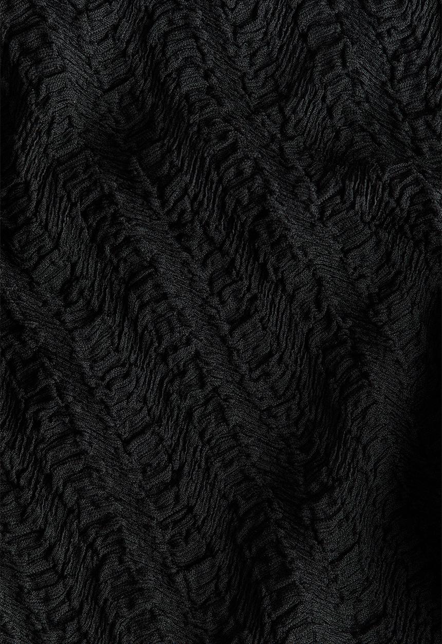 H&M - Textured jersey trousers - black