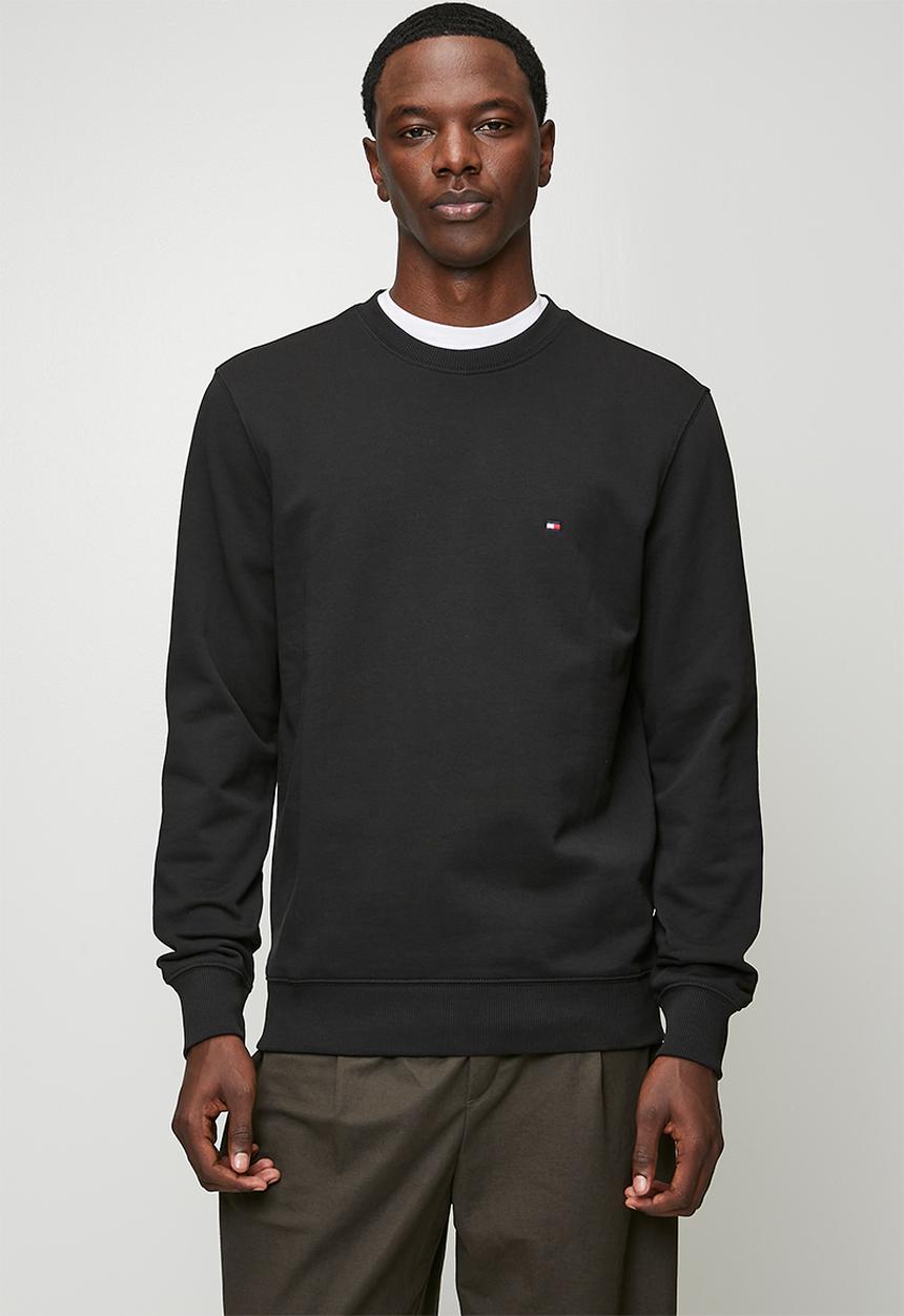 Tommy Hilfiger - Essential terry crewneck - black