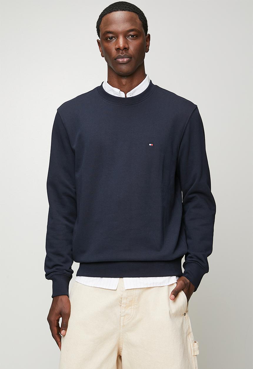Tommy Hilfiger - Essential terry crewneck - desert sky