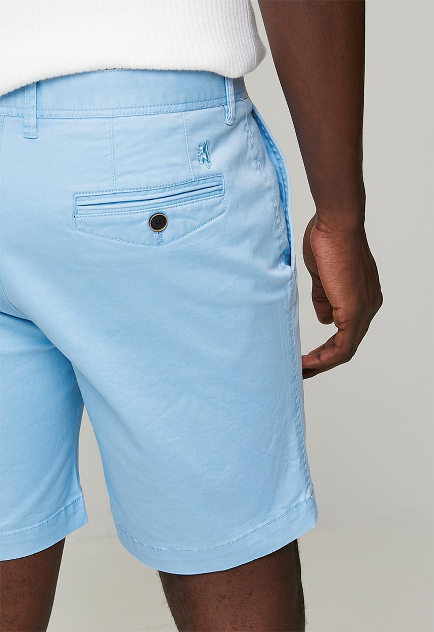 Pringle of Scotland - Pringle Matthew Chino Short - Sky Blue