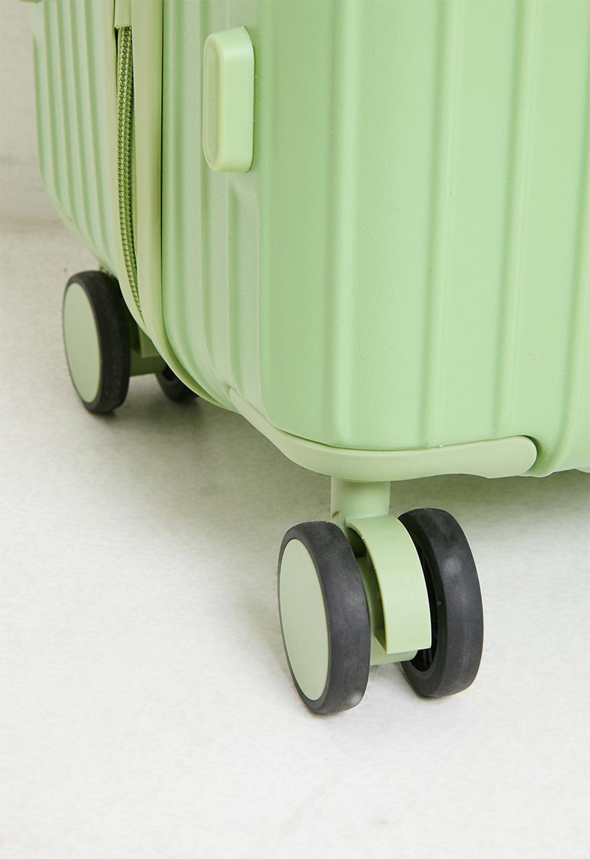 Pop Candy - Ribbed trolley bag - avocado green