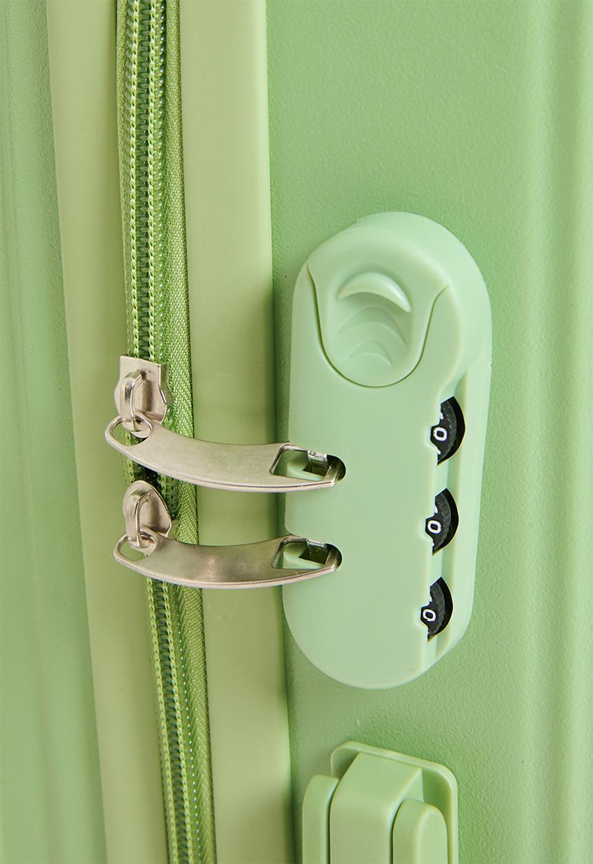 Pop Candy - Ribbed trolley bag - avocado green
