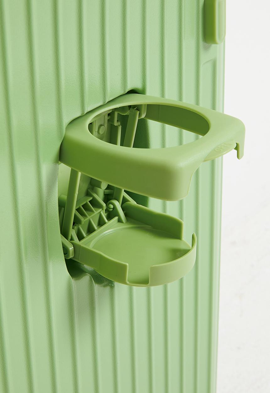 Pop Candy - Ribbed trolley bag - avocado green